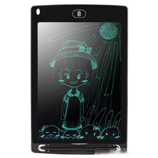 

portable 8.5 inch lcd writing tablet electronic notepad drawing writing graphics tablet board with stylus pen/ cr2020 battery