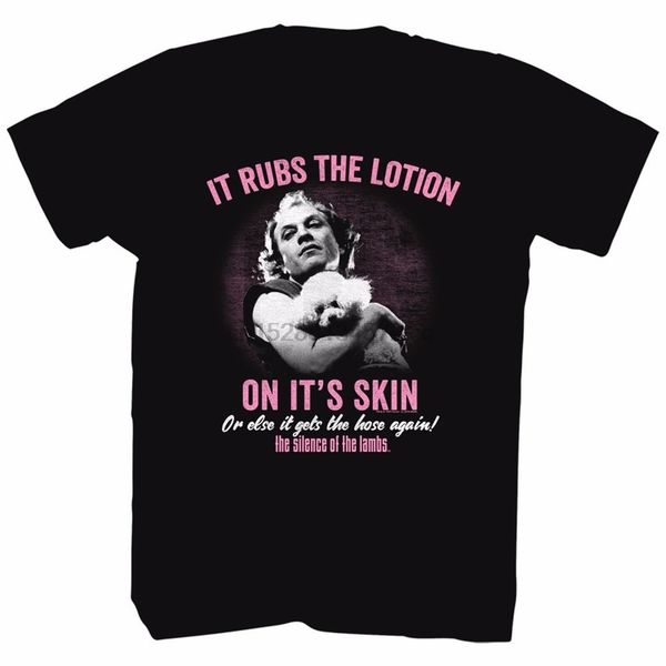 

silence of the lambs movie lotion licensed t shirt brand fashion tee shirt