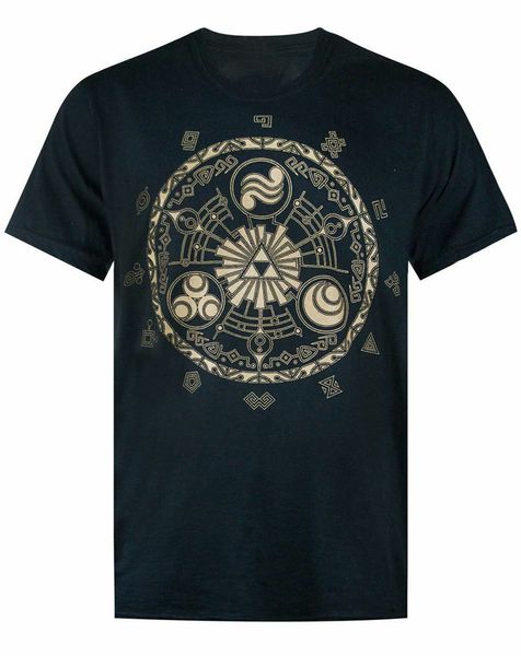 

the legend of runes men's black t-shirt streetwear funny tee tshirt