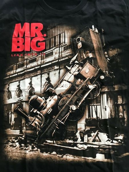

mr big - lean into it t shirt(1