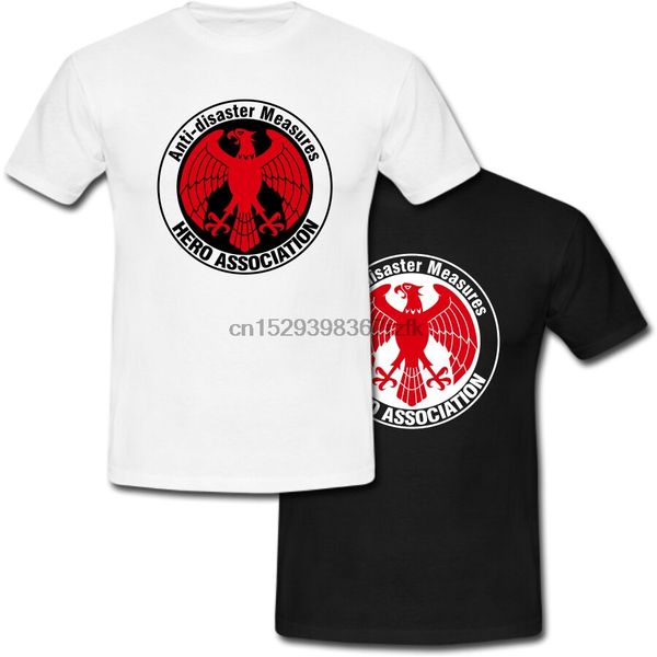 

heroes association logo saitama one punch man t-shirt usa size