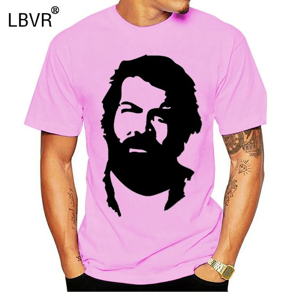 

t shirt cotone fiammato scollo ampio a taglio vivo - bud spencer