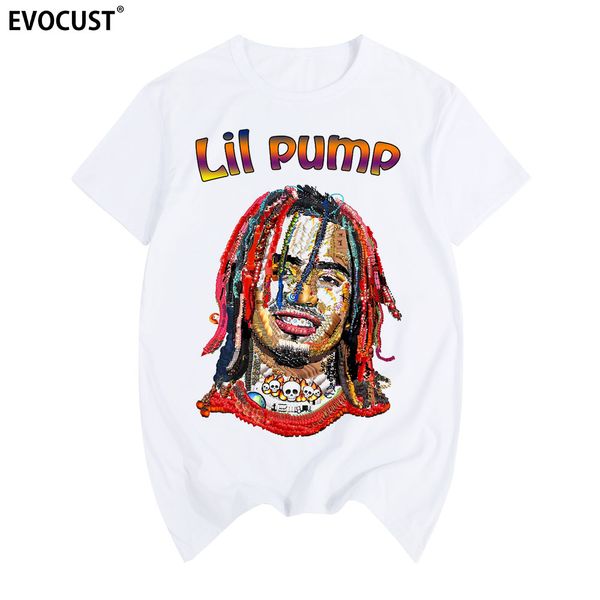 

лил насос hiphop vintage rap tee футболка хлопок мужчины майка новый tee tshirt womens унисекс мода