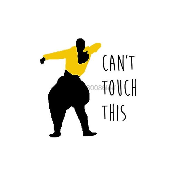 

mc hammer cant touch this rare oldskool artwork shirt full front design