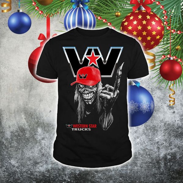 

western star trucks skull 6900 xd 5700 4884fxc 5700xe 4900fxt mans us shirt-top