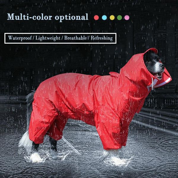

coat dogs waterproof clothes puppy jumpsuit small big dog for pet pet jacket husky new medium large raincoat rain rainwear uhtvr lg2010