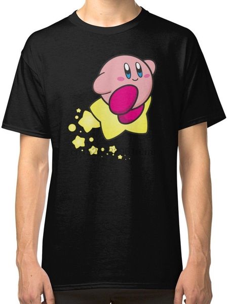 

печатные футболки мужские streetwear покататься на кирби mens black тис рубашка одежда printed t рубашки мужские streetwear