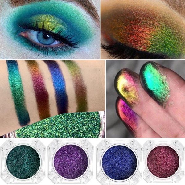 

0.2g pigment eyeshadow multi chrome eyeshadow prismatic powders glitter powder sky born