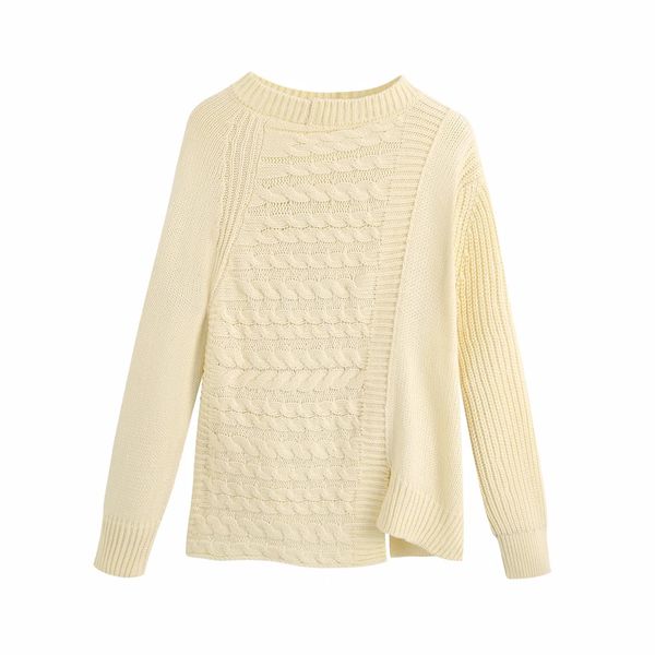 

2020 women sweater autumn clothing fall new women's fashion round-necked long-sleevet, White;black