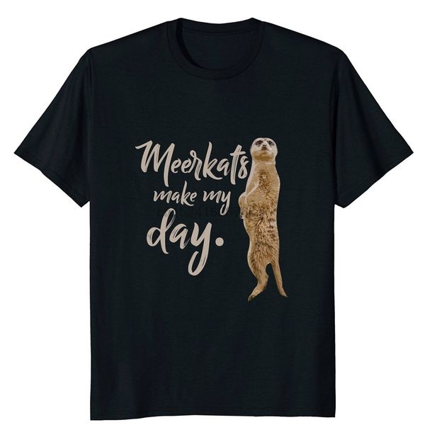 

мода meerkat graphic t shirt сурикаты make my day