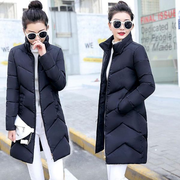 

4XL 5XL 6XL Plus Size Women Jacket Autumn Winter Outerwear Long Female Leisure Parkas Thick Warm Jackets Winter Women Coats