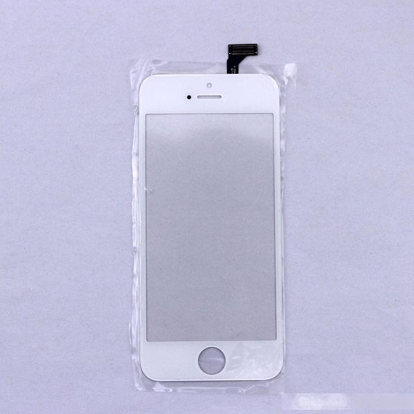 

new for iphone 5 5g touch screen digitizer glass white replacement repair part