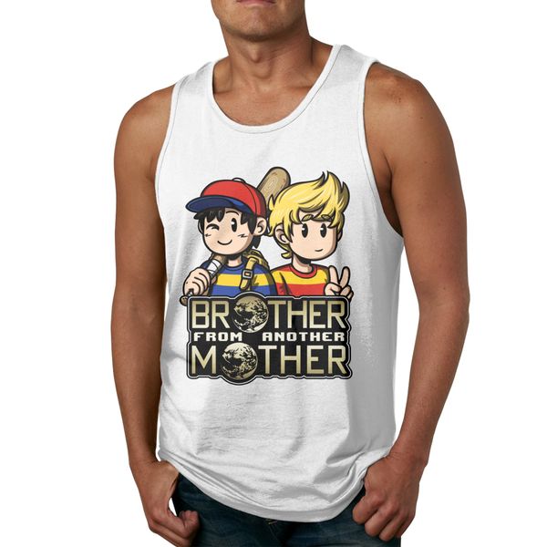 

мультфильм качество cottonanother мать ness лукас earthbound rpg tank top graphic print классический круглый шеи без рукавов рубашки