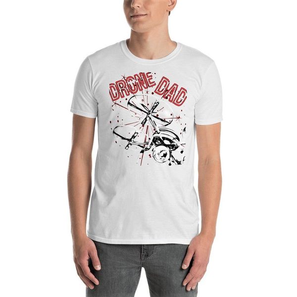 

drone dad shirt & cool drone gift for dad, drone lover pilot - mens premium men's cotton clothing ringer t shirt