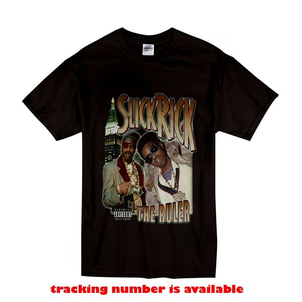 

slick rick rappert-shirt size s-2xl black color