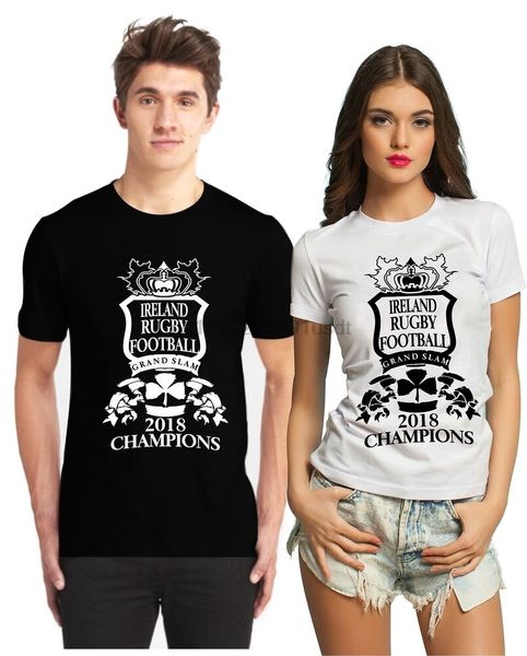 

grand slam ireland irish fans ireland rugby champions 2018 t shirt