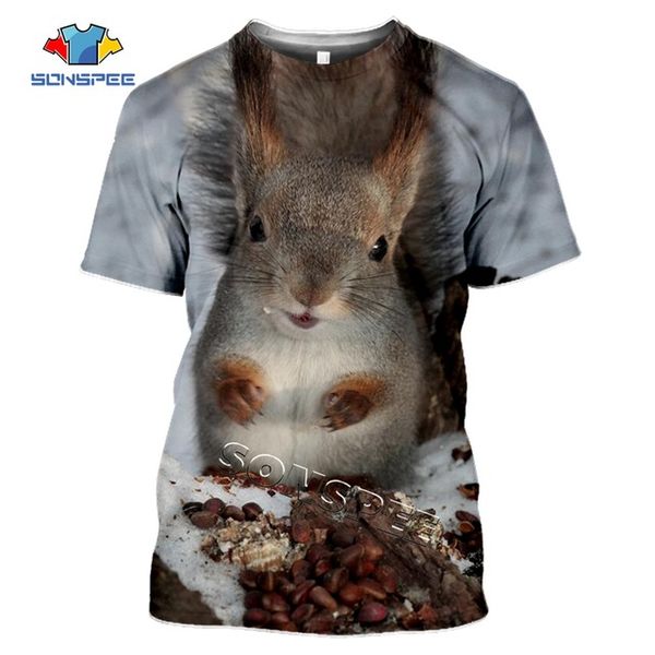 

animal squirrel summer homme 3d print shirts hentai hippie funny men clothing