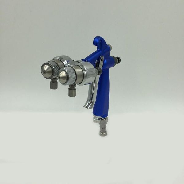 

sat1201 automotive paint gun pneumatic pressure feed spray gun mini high pressure paint pneumatic chrome