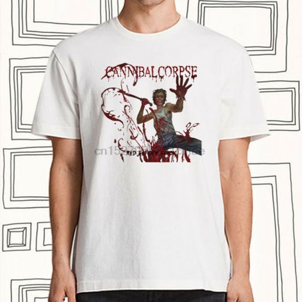 

cannibal corpse red before black men's white t-shirt size s m l xl xxl xxxl