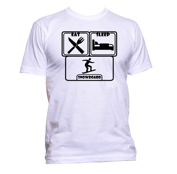 

2020 fashion eat. sleep. snowboard. premium ringspun mens t-shirt. all colours and sizes tee shirt