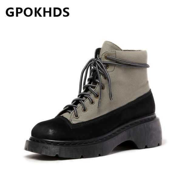 

gpokhds 2021 женщин ботинки зима короткая плюшевая круглый toe lace-up смешанные цвета высокие каблуки женщина езда сапоги размер 39, Black