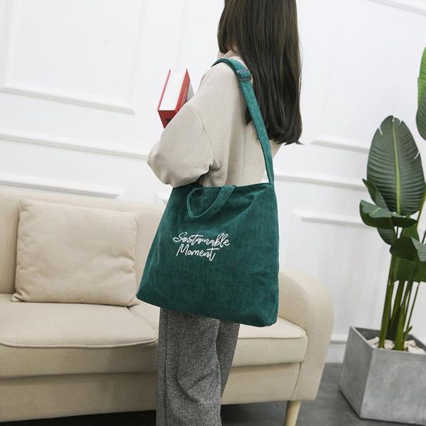 

ocardian handbags fashion summer bags lady corduroy solid color wild large capacity shoulder bag messender bag m14