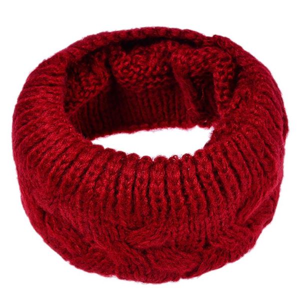 

sagace scarfs winter knitted circle neck scarf women men solid color winter warm soft neck collar scarves hedging couple scarf, Blue;gray