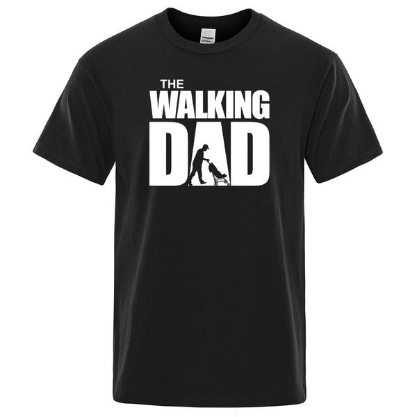 

midnite star summer t-shirt the walking dad men cool casual mens fashion hip hop streetwear father's day gift tee shirts