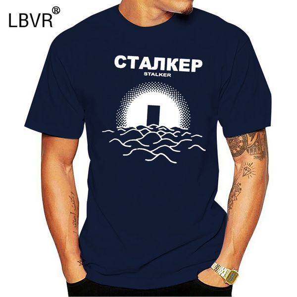

t-shirt stalker slim o-neck retro t-shirt