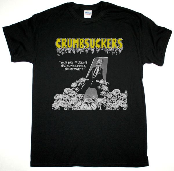 

crumbsuckers cave demo / cbgb's demo crossover thrash new black t-shirt