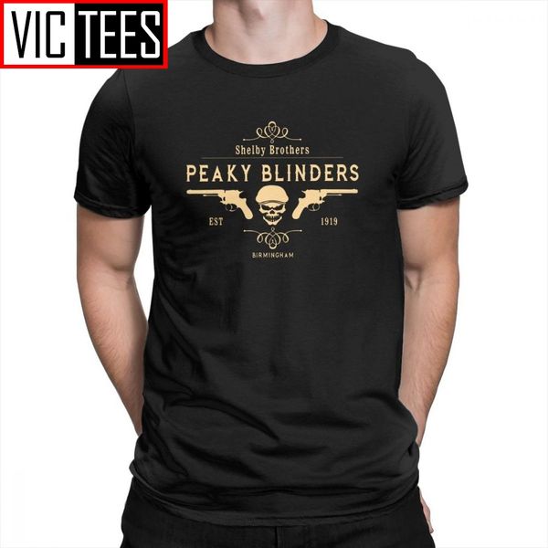 

peaky blinders men t shirts shelby brothers t-shirts new arrival tee shirts purified cotton short-sleeved men's printed