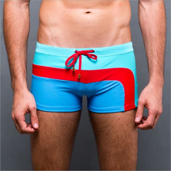 

summer male swim suit man slim fit swim boxer shorts creative design swim suits boxer shorts maillot de bain bathing suit new fashion