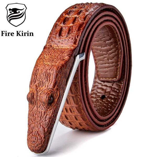 

mens belts luxury leather designer belt men ceinture homme cinto masculino luxo crocodile cinturones hombre 2020 b2, Black;brown