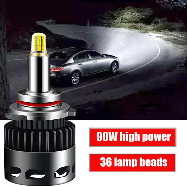 

2pcs h1 h3 h7 h11 led 9005 9006 led car headlight bulbs super bright spotlight car lights waterproof 45w 10000lm
