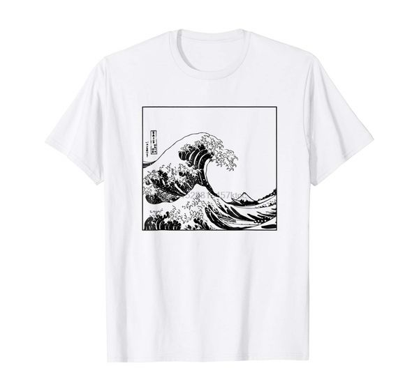 

большая волна off канагава t-shirt