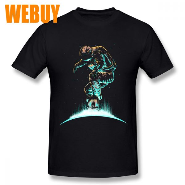 

man crewneck space grind t-shirt s-6xl big size homme tee shirt 3d print 100% cotton breathable