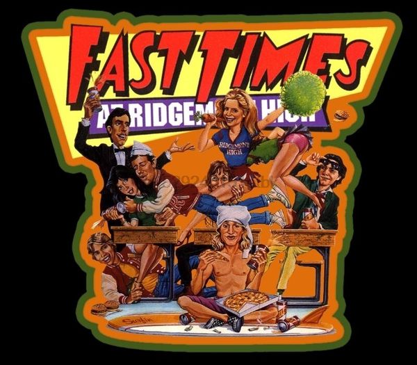 

80 classic fast times at ridgemont high poster art custom tee anysize anycolor(1