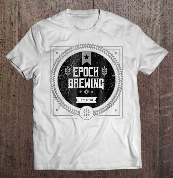 

мужчины тенниска epoch brewing est 2018 женщины футболку
