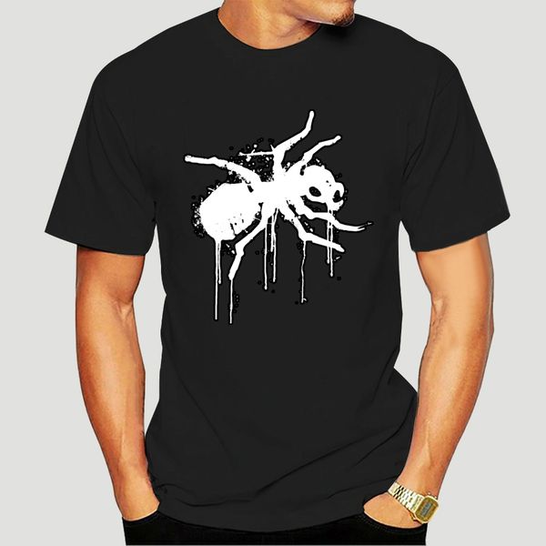 

t-shirt black prodigy ant logo man s m l xlxxl 100% рукава короткие короткие рукава tee shirt бесплатная доставка дешевые wholesa-3872a
