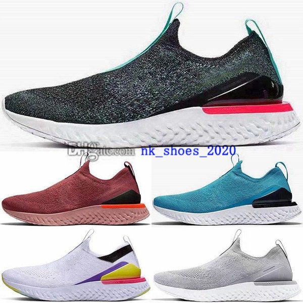 

slip on fly size 5 phantom 46 shoes react 2019 women 386 epic men trainers knit schuhe eur 35 white running mens sneakers us 12 loafers, Black