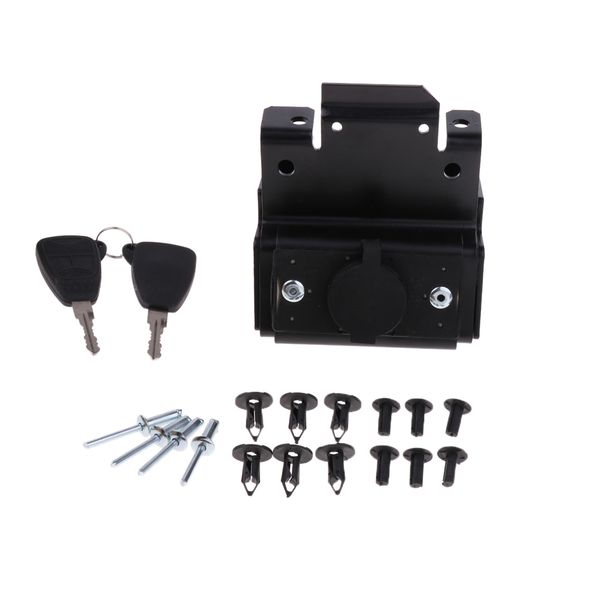 

hood lock w/keys anti theft kit assembly