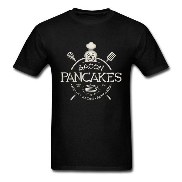 

new coming bacon pancakes tees male round collar mens formal shirts cool casual pride t shirt men fashion tshirt
