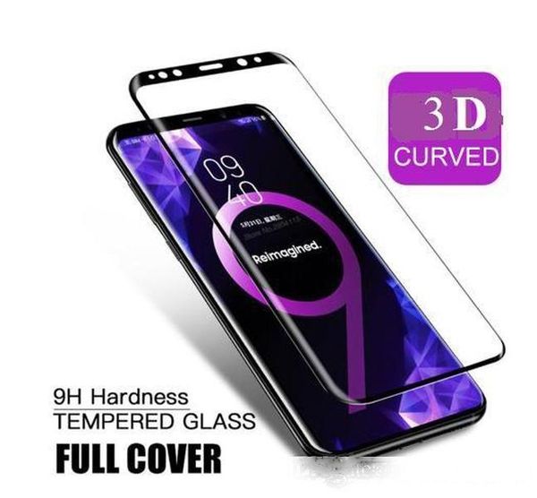 

s10 plus glas 3d curved tempered glass screen protector for samsung galaxy note 10 pro 9 8 s10 plus s10e s10 5g s9 s8 plus film
