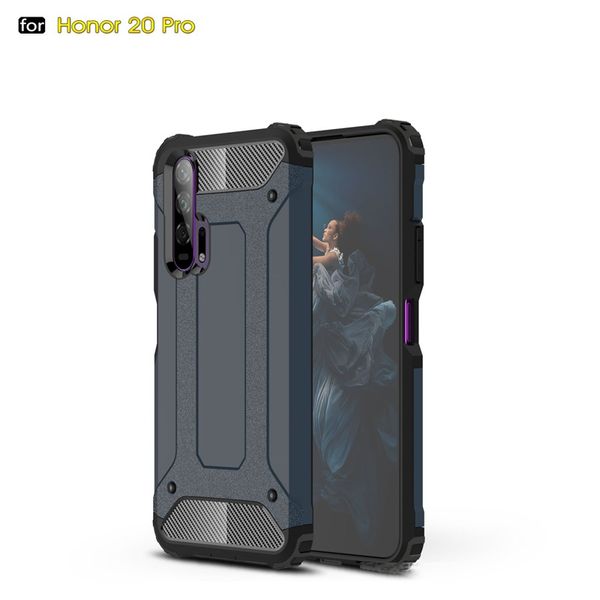 

silicone shockproof slim hard tough rubber hybrid armor case for honor 20 pro hybrid rugged back cover