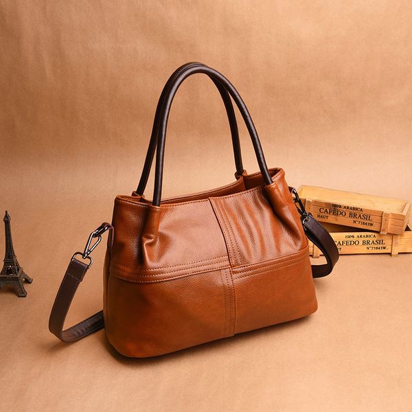 

larger capacity bag women patchwork shoulder crossbody bags for women leather handbags messenger bags bolsas feminina