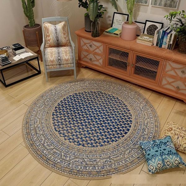 

persian style round carpets for living room large size decor floor mat study coffee table area rug bedroom rugs and carpets