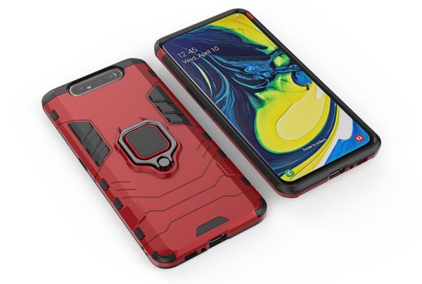 

2 in 1 hybrid armor ring shockproof phone cases for samsung a80 a30 a60 a40 a70 a10e m30 a2 core a20e a20 s10