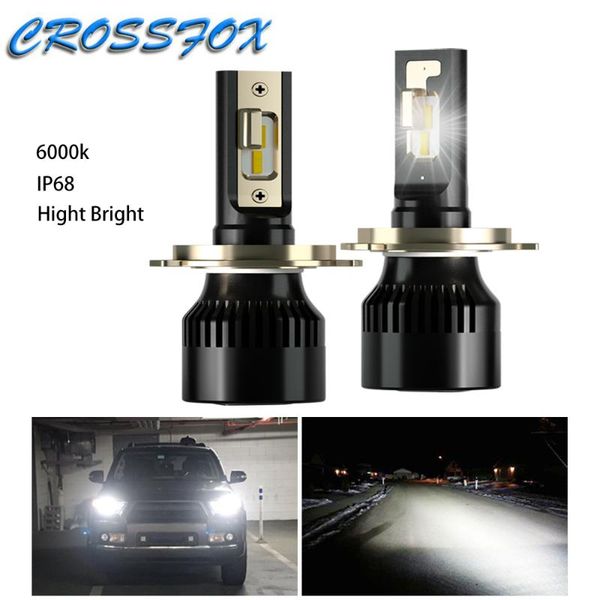 

led h7 h4 h1 h11 h3 h13 h27 880 9005 9006 led headlight bulbs car light 60w 6000k turbo ampoule auto lamps headlamp for truck