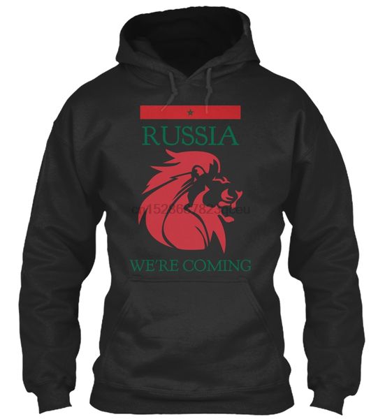 

russia we'er coming - morocco in russia streetwear men women hoodies sweatshirts