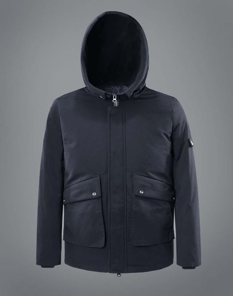 

19 зима новый мужской пуховик цвет черный размер m-3xl 001